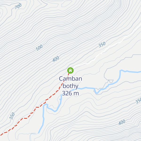 Map of Camban bothy