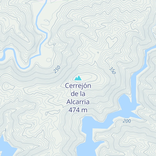 Map of Cerrejón de la Alcarria
