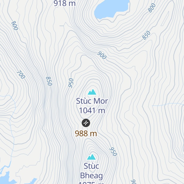 Map of Stùc Mor