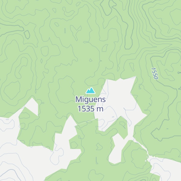 Map of Miguens