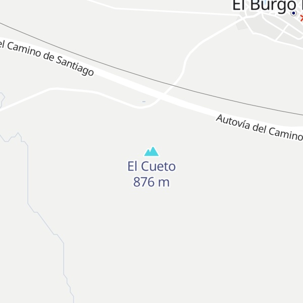 Map of El Cueto