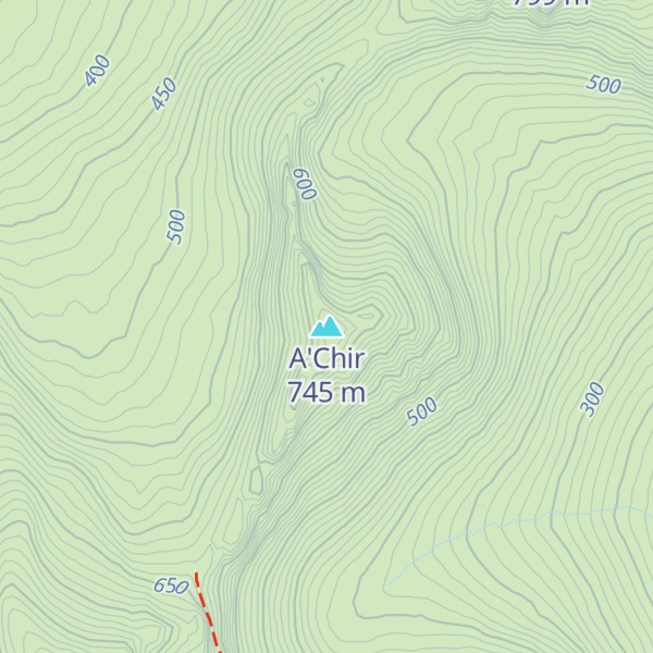 Map of A'Chir