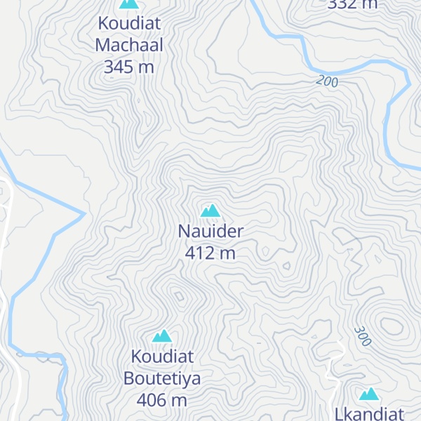 Map of Nauider