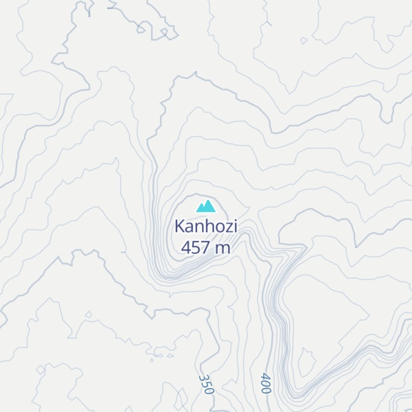 Map of Kanhozi