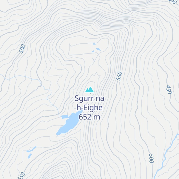Map of Sgurr na h-Eighe
