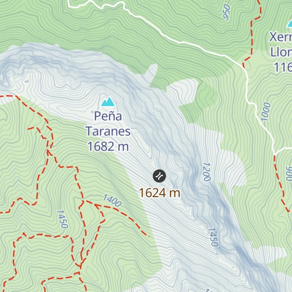 Map of El Refuelle