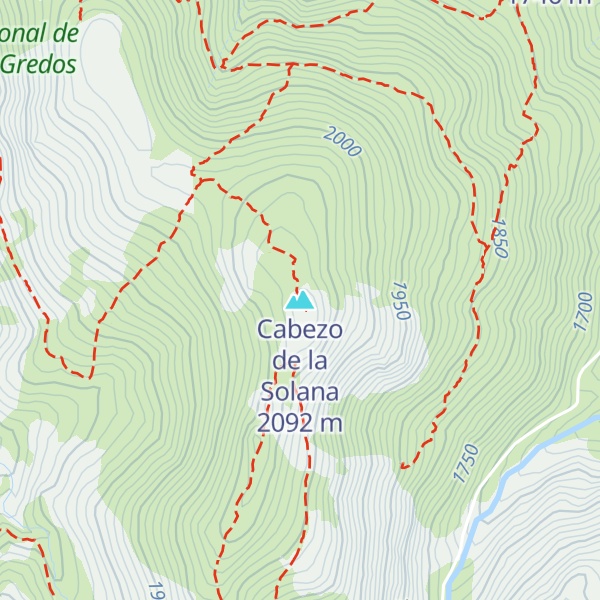 Map of Cabezo de la Solana