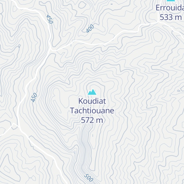 Map of Koudiat Tachtiouane