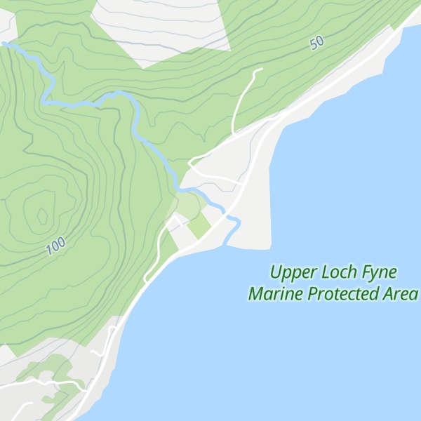 Map of Gardeners Bothy