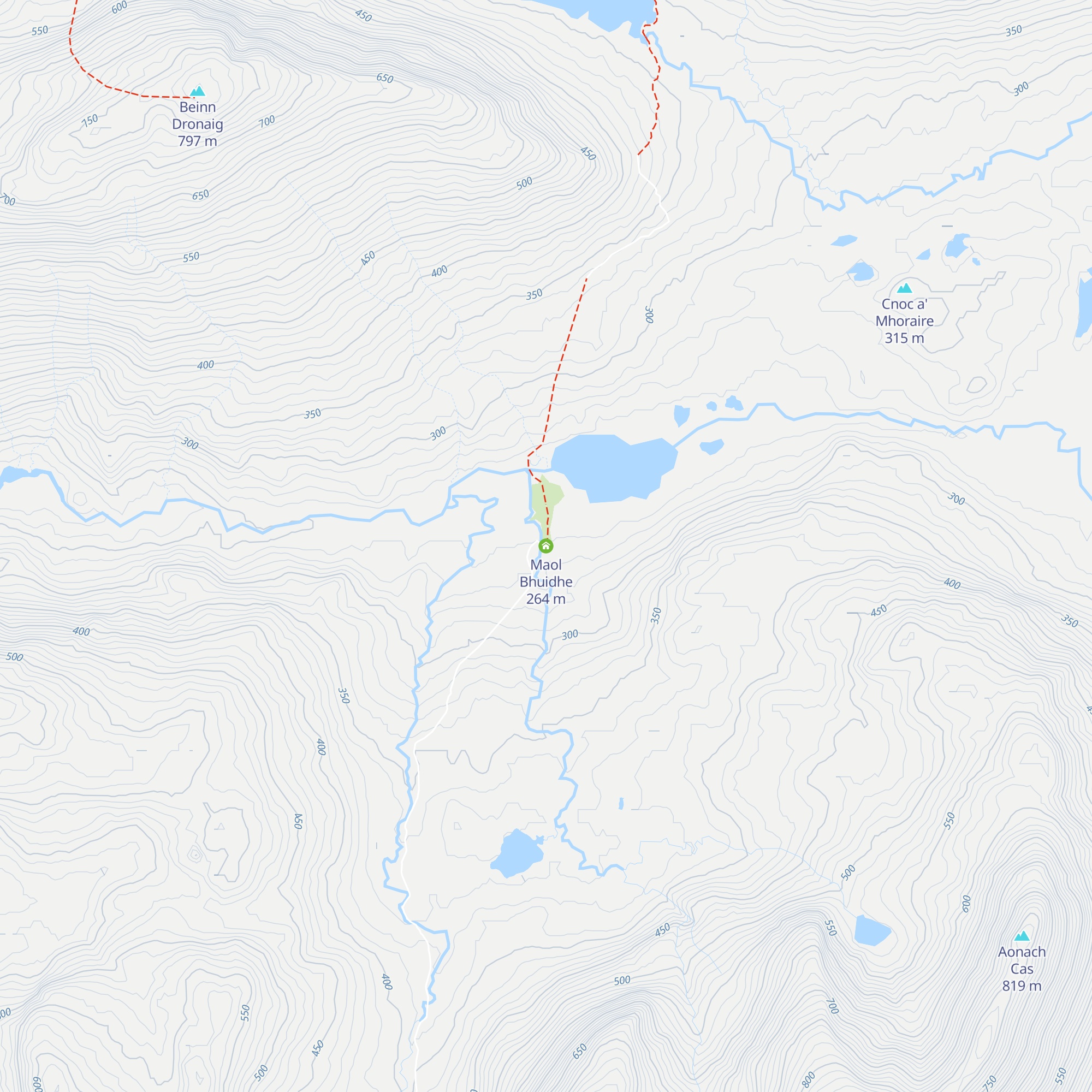 Maol Bhuidhe map
