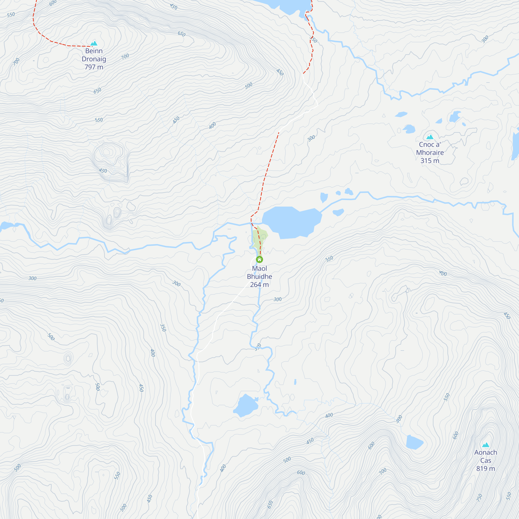 Maol Bhuidhe map