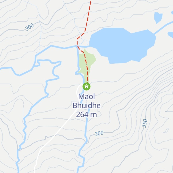 Map of Maol Bhuidhe