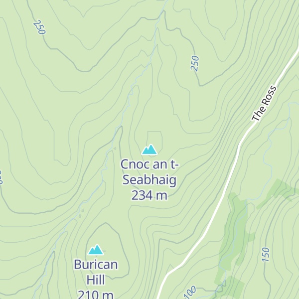Map of Cnoc an t-Seabhaig