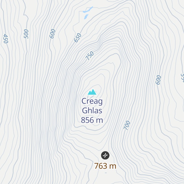 Map of Creag Ghlas
