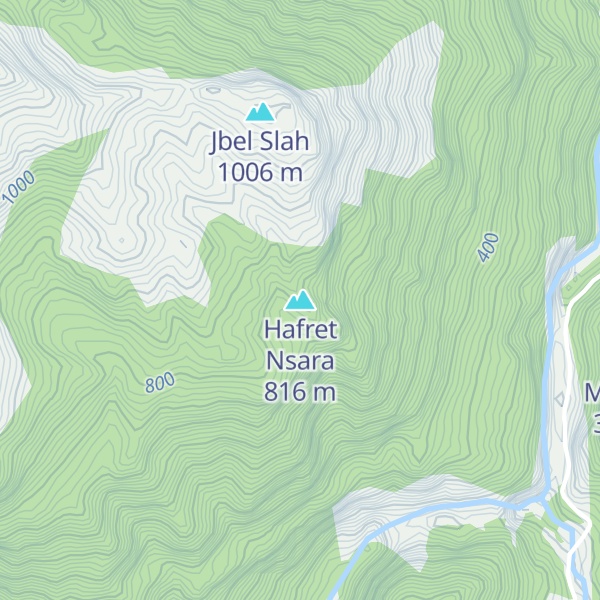 Map of Hafret Nsara
