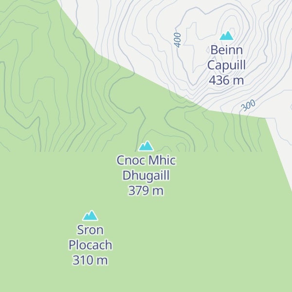 Map of Cnoc Mhic Dhugaill