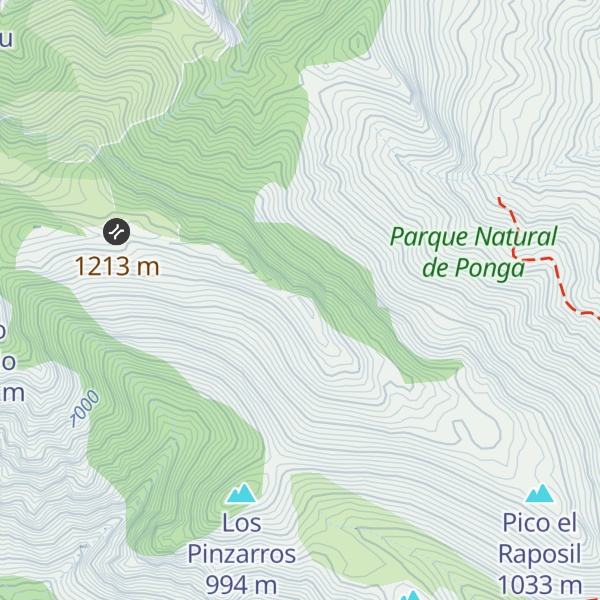 Map of Porru Furacu