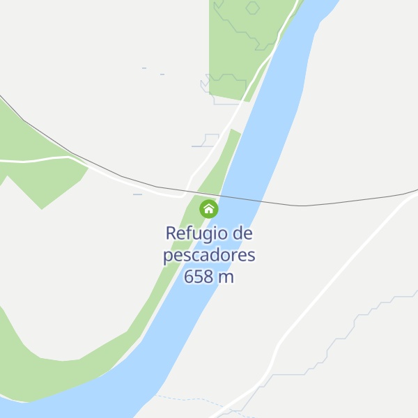 Map of Refugio de pescadores