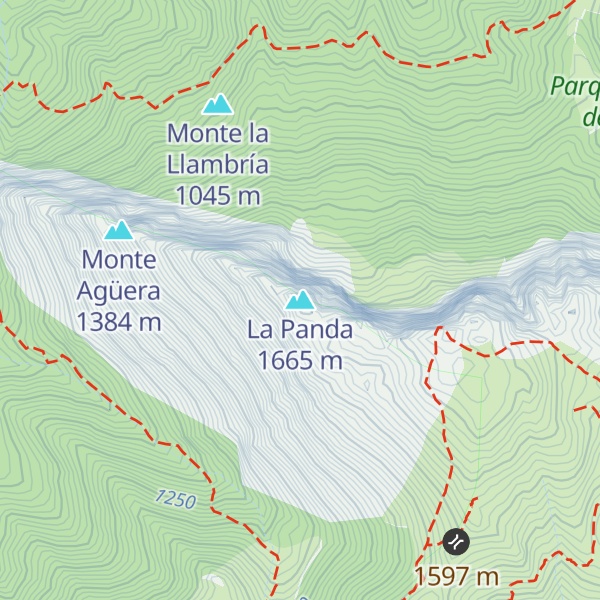 Map of La Panda