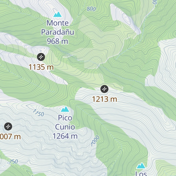 Map of Colláu Espinu