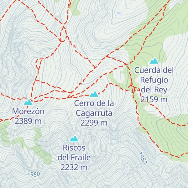 Map of Cerro de la Cagarruta
