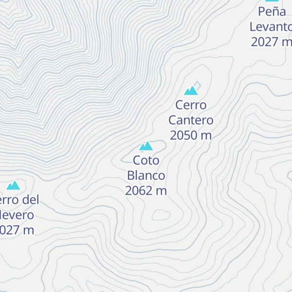 Map of Coto Blanco