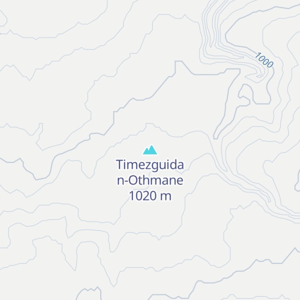 Map of Timezguida n-Othmane