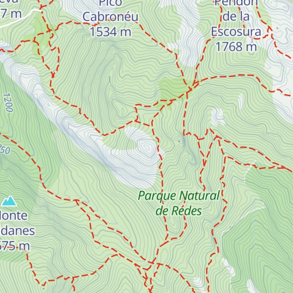 Map of La Carasca