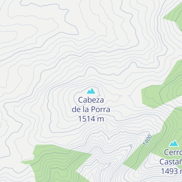 Map of Cabeza de la Porra