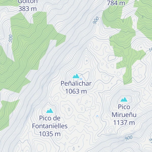 Map of Peñalichar