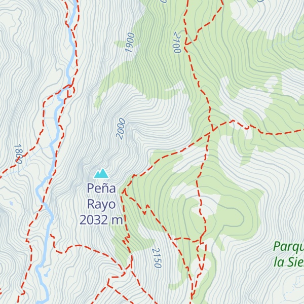 Map of Risco de los Barrerones