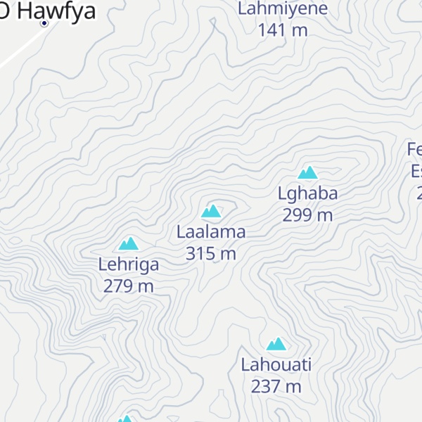 Map of Laalama