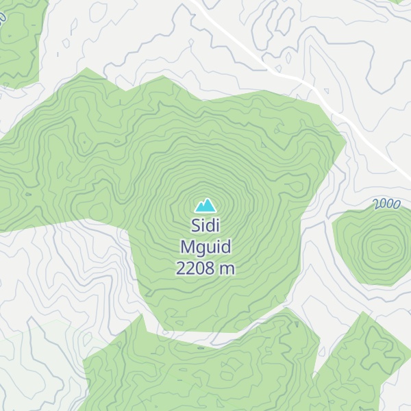 Map of Sidi Mguid