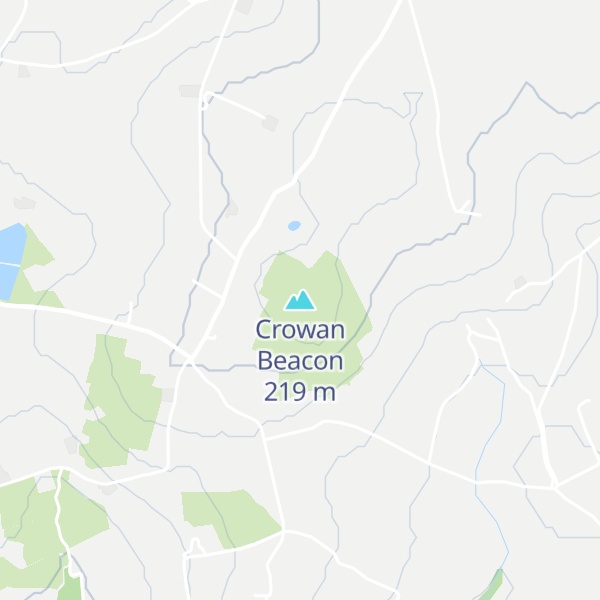 Map of Crowan Beacon
