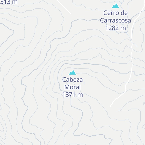 Map of Cabeza Moral