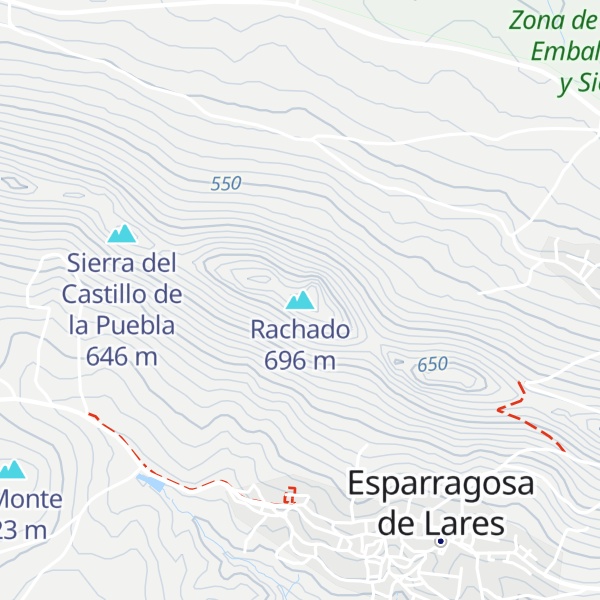 Map of Rachado
