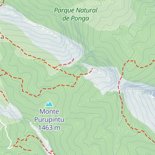 Map of Refugio de cazadores