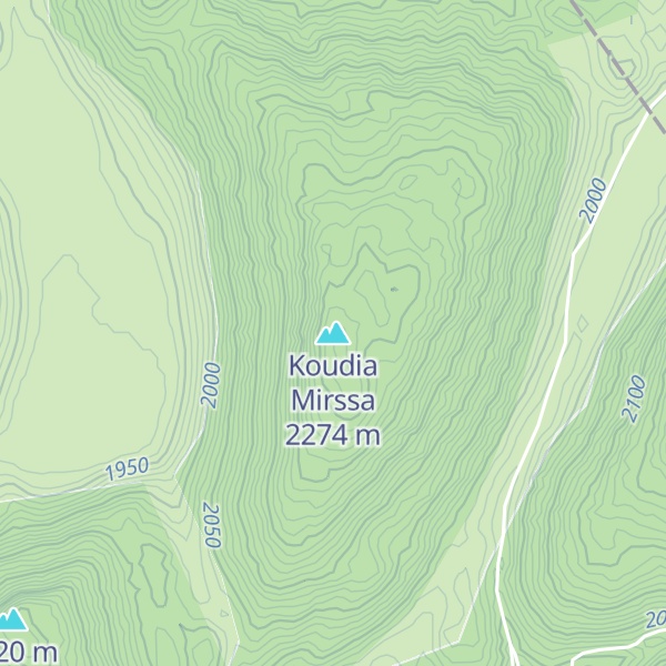 Map of Koudia Mirssa