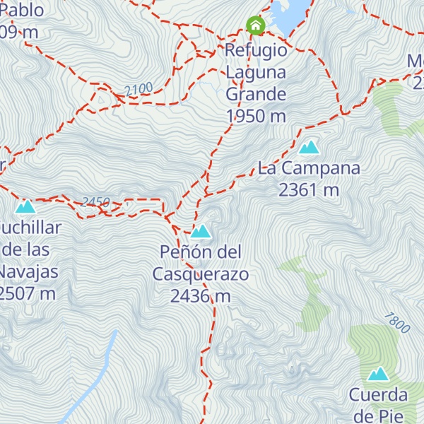 Map of El Perro que Fuma