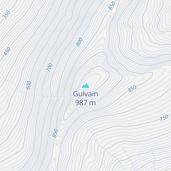 Map of Gulvain