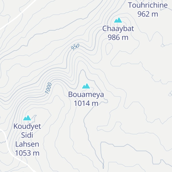 Map of Bouameya