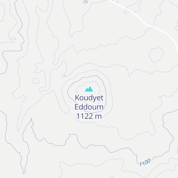 Map of Koudyet Eddoum