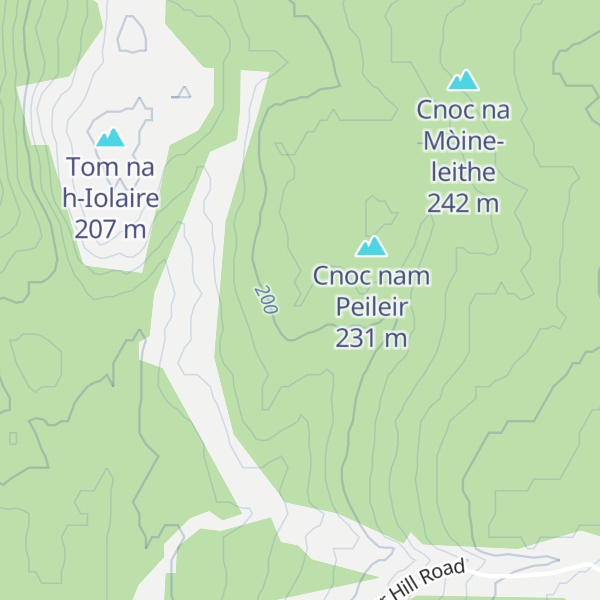 Map of Cnoc Achadh-Seilich