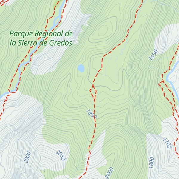 Map of Refugio del Cervunal