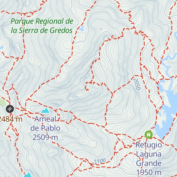 Map of Cerro de los Huertos
