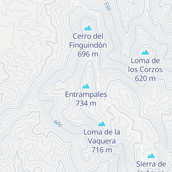 Map of Entrampales