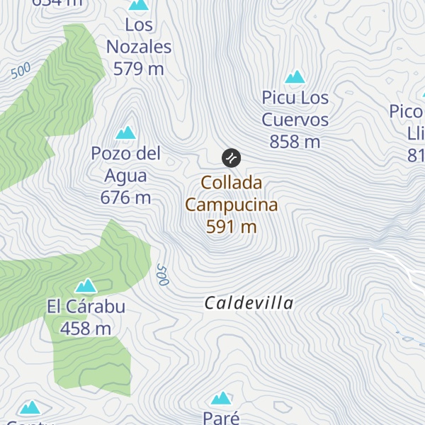 Map of Picu Ordiyón