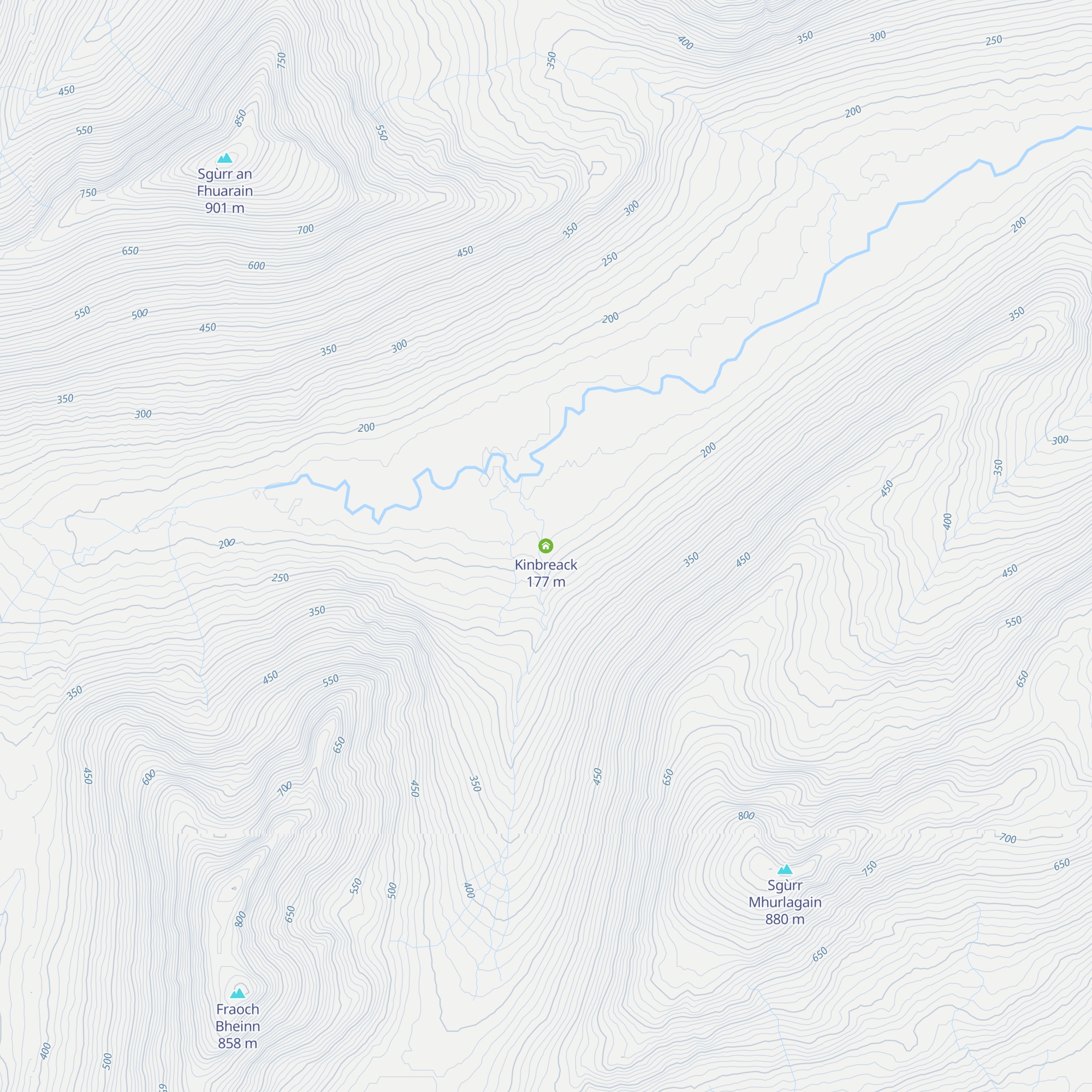 Kinbreack map