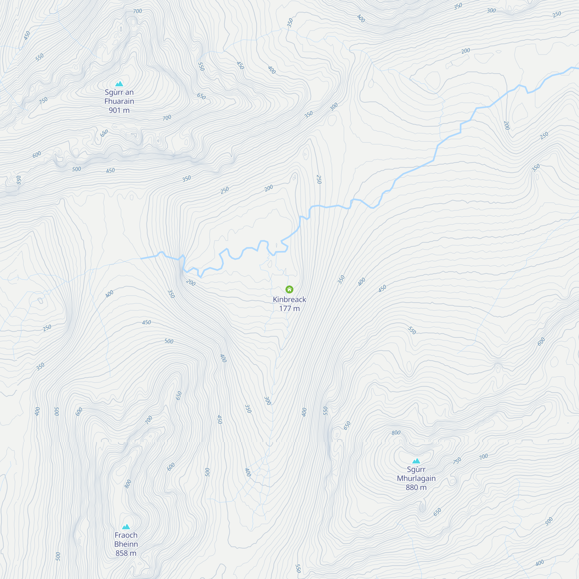 Kinbreack map