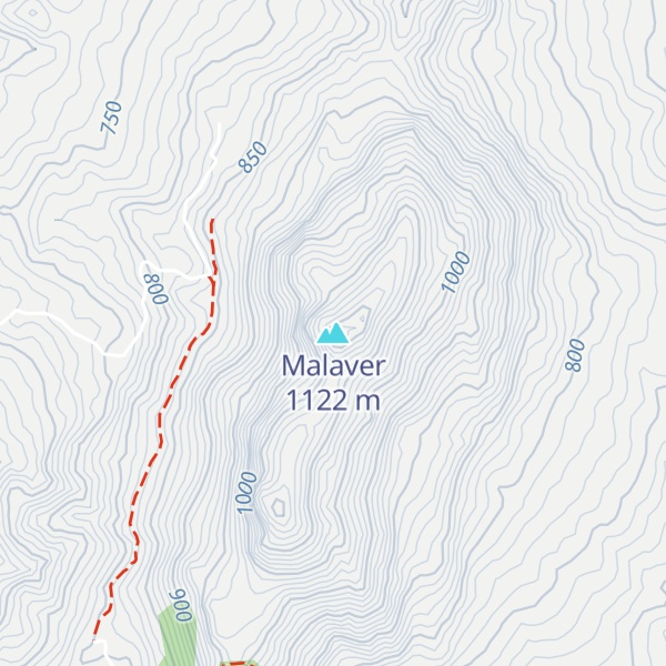 Map of Malaver
